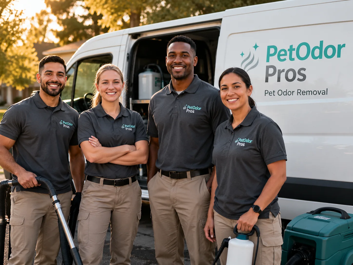Pet Odor Removal team serving Hubbell, MI